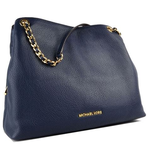 michael kors patent gold chain purse|Michael Kors navy shoulder purse.